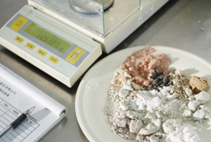 Raw material inspection