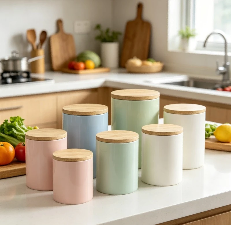 Colorful Storage Jug