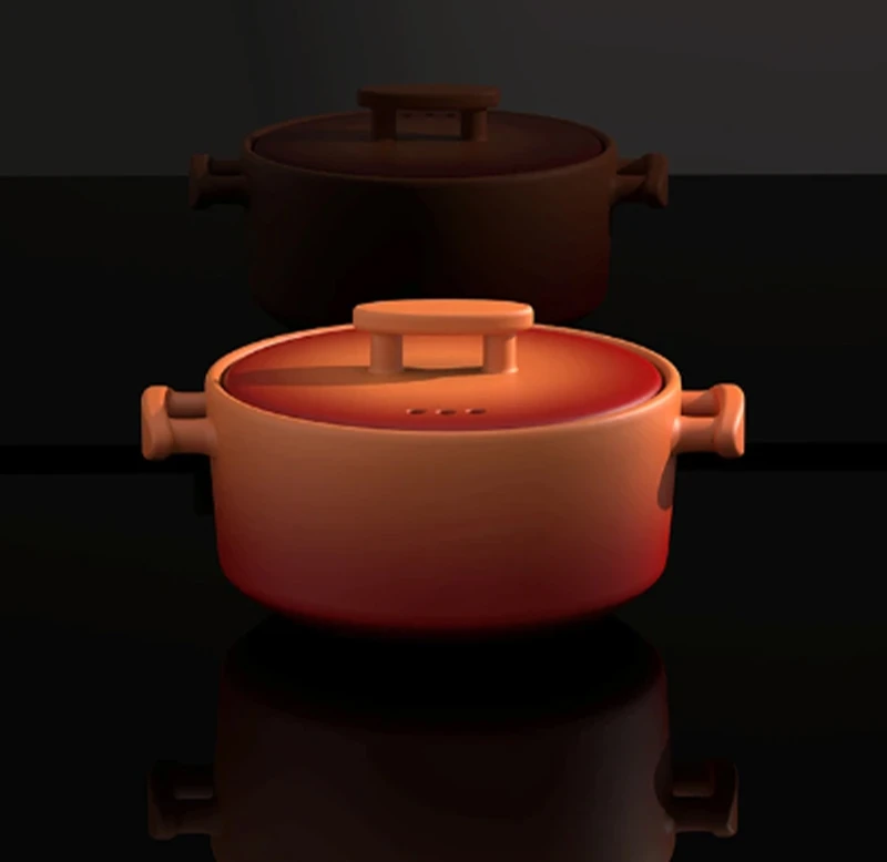Heat-Resistant Ceramic Pot